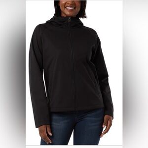 NWT 32 Degrees Women's Black Soft Shell Jacket size L